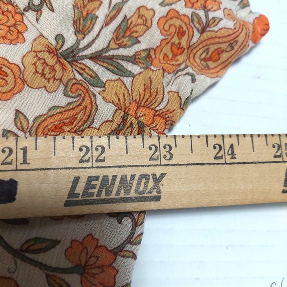 Bila Womens XXL Midi Dress Boho Floral Paisley Flowy Cottagecore Keyhole Back - Picture 8 of 12